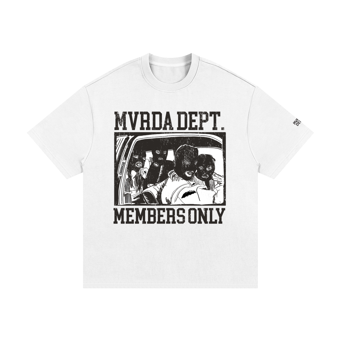 Mvrdas Only”.     Essential Heavyweight Cotton T-Shirt