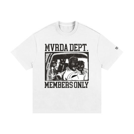 Mvrdas Only”.     Essential Heavyweight Cotton T-Shirt