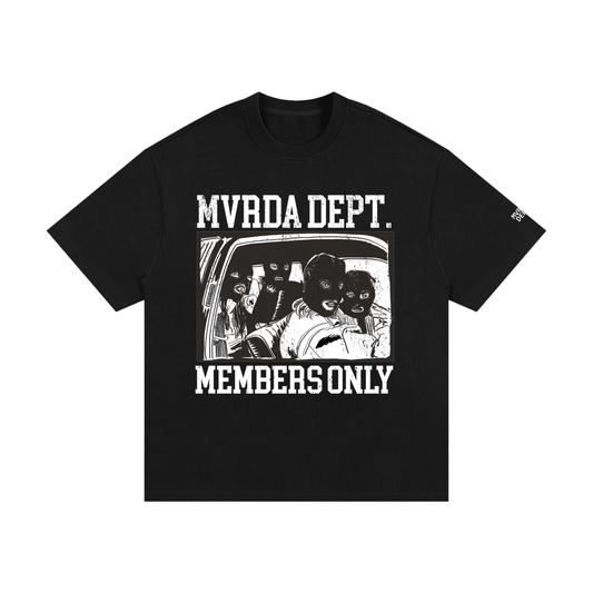 Mvrdas Only”.        Essential Heavyweight Cotton T-Shirt